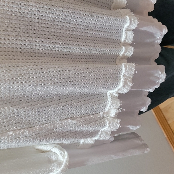 We The Free Free People Womens Extra Small Bohemian Casual V-Neck Waffle Top - Picture 9 of 12